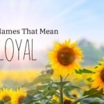 Baby Names That Mean Loyal