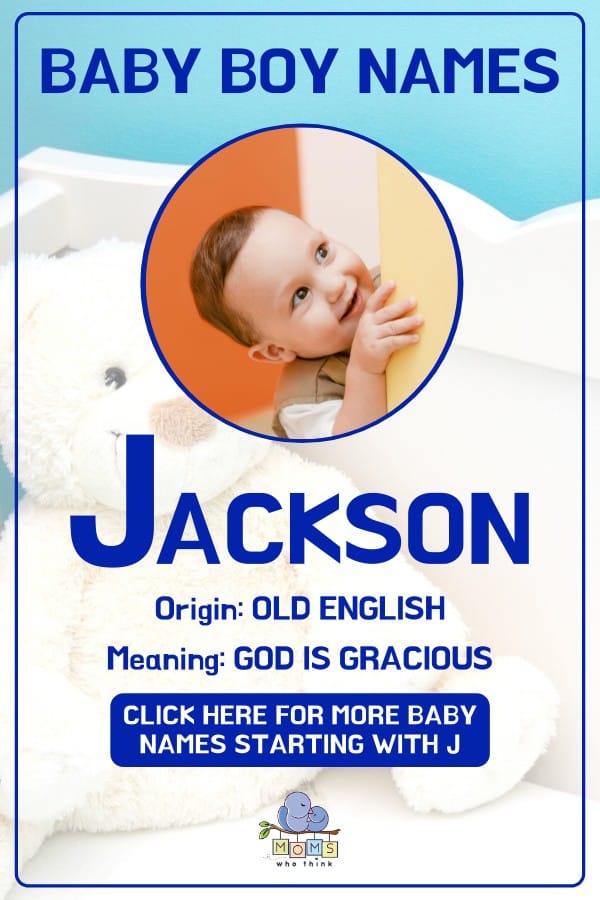 Baby boy name meanings - Jackson