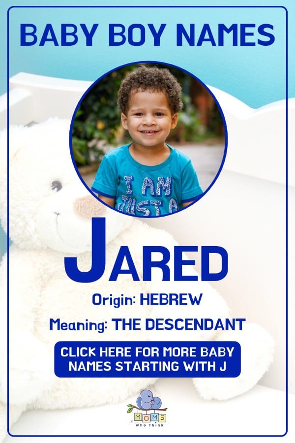 Baby boy name meanings - Jared