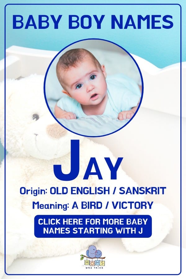 Baby boy name meanings - Jay