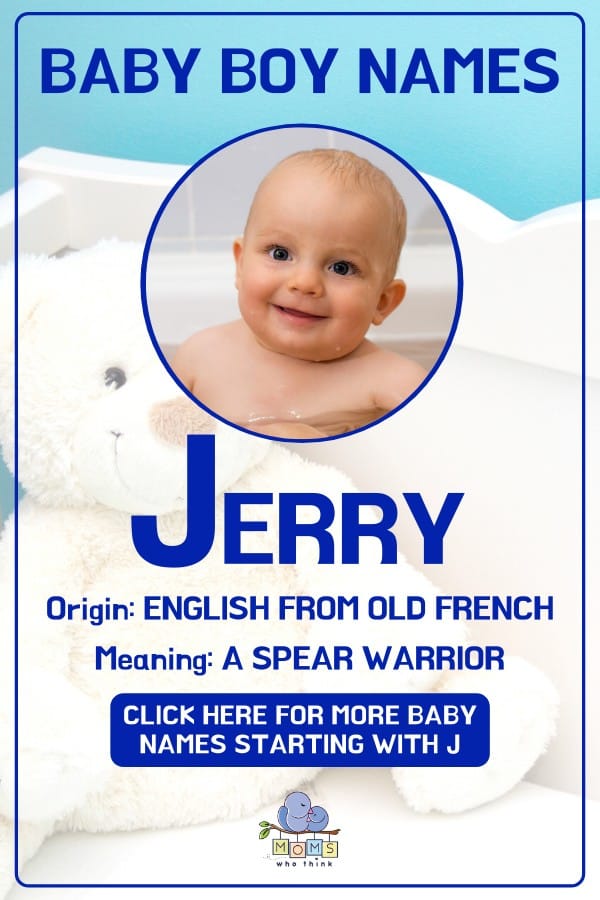 Baby boy name meanings - Jerry