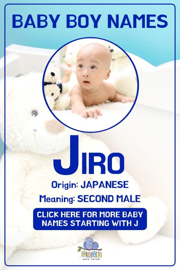 Baby boy name meanings - Jiro