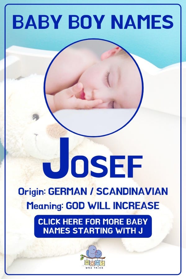 Baby boy name meanings - Josef 2