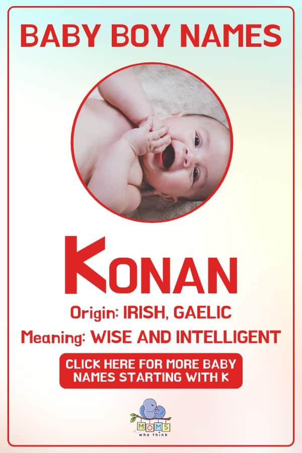 Baby boy name meanings - Konan