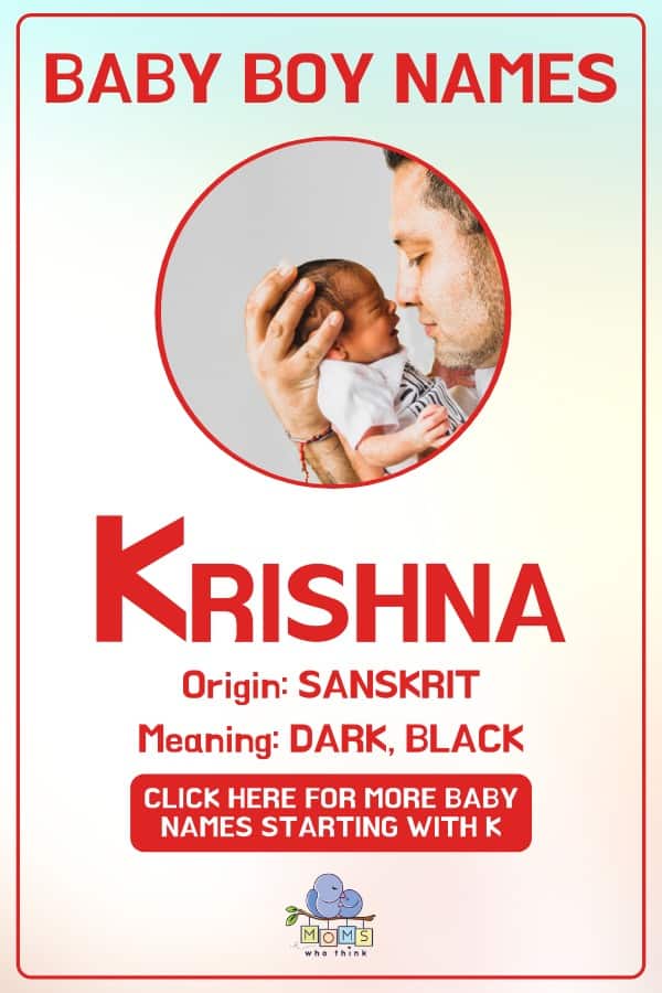 Baby boy name meanings - Krishna