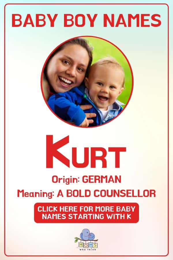 Baby boy name meanings - Kurt