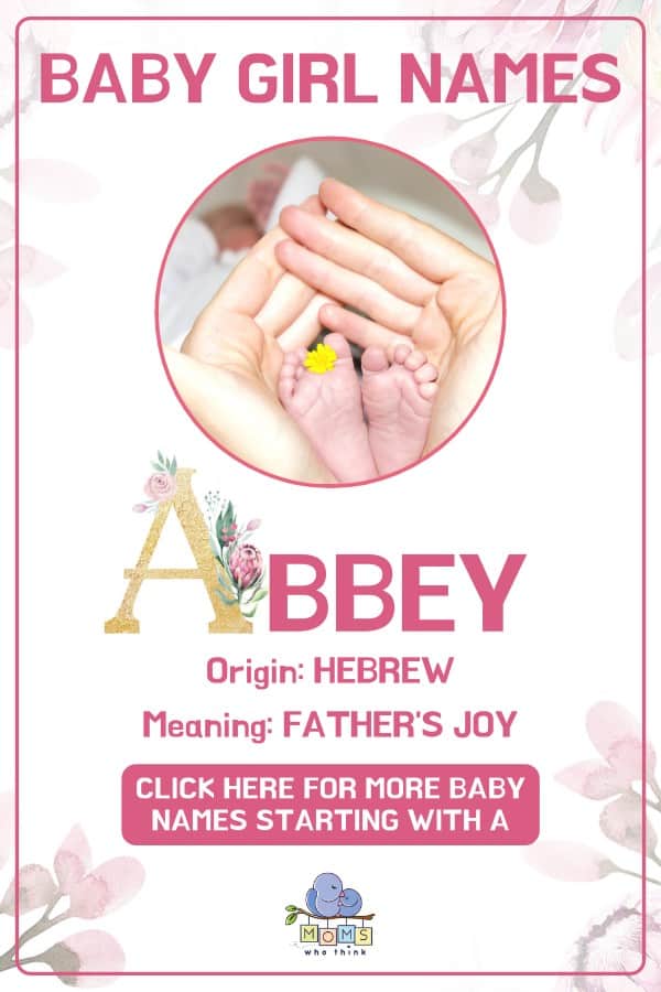 Baby girl name meanings - Abbey