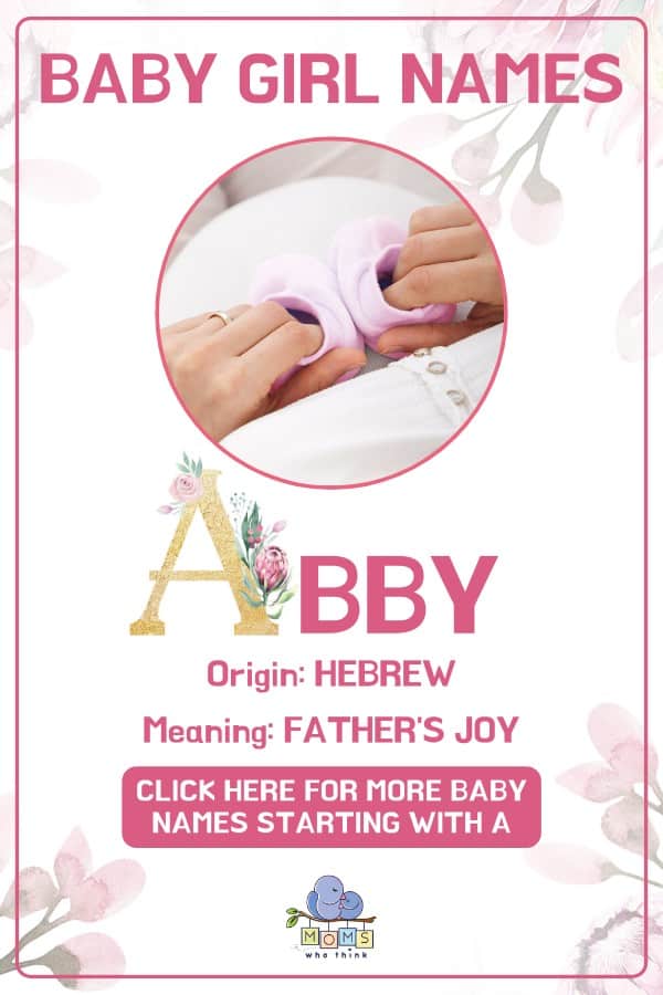 Baby girl name meanings - Abby