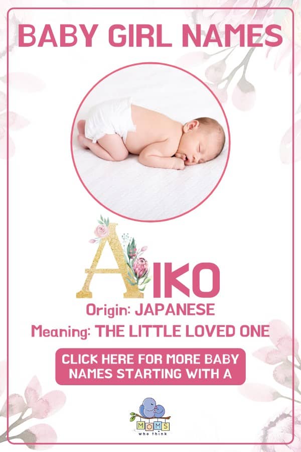 Baby girl name meanings - Aiko