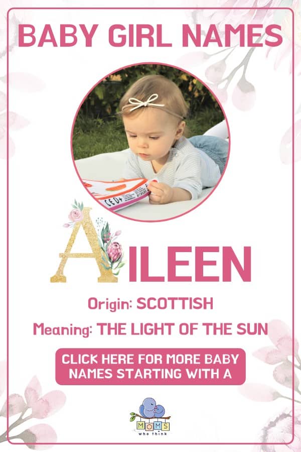 Baby girl name meanings - Aileen