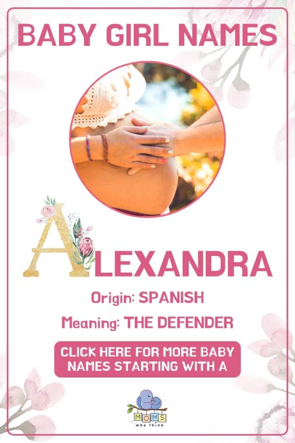 Baby girl name meanings - Alexandra