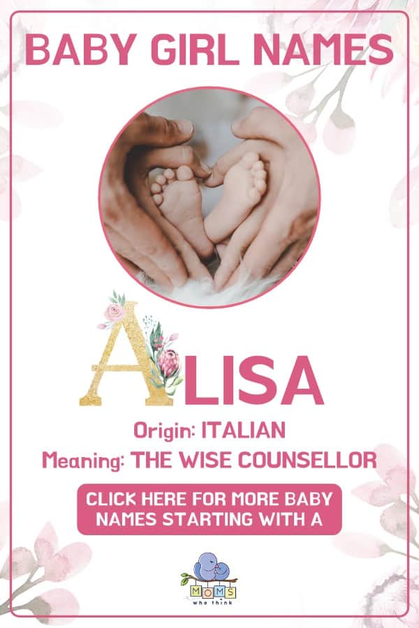 Baby girl name meanings - Alisa