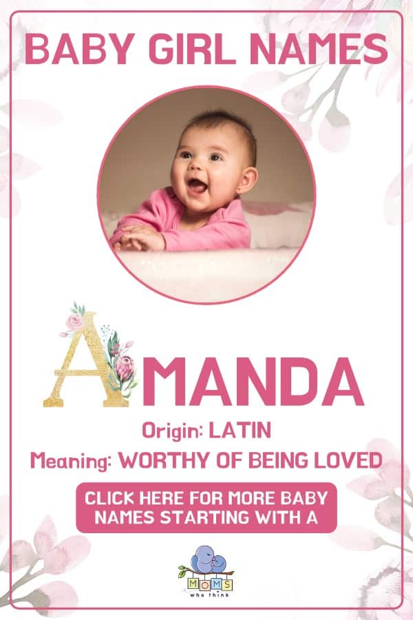 Baby girl name meanings - Amanda