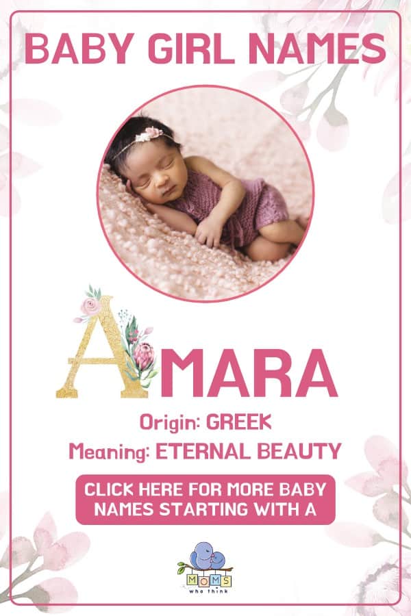 Baby girl name meanings - Amara