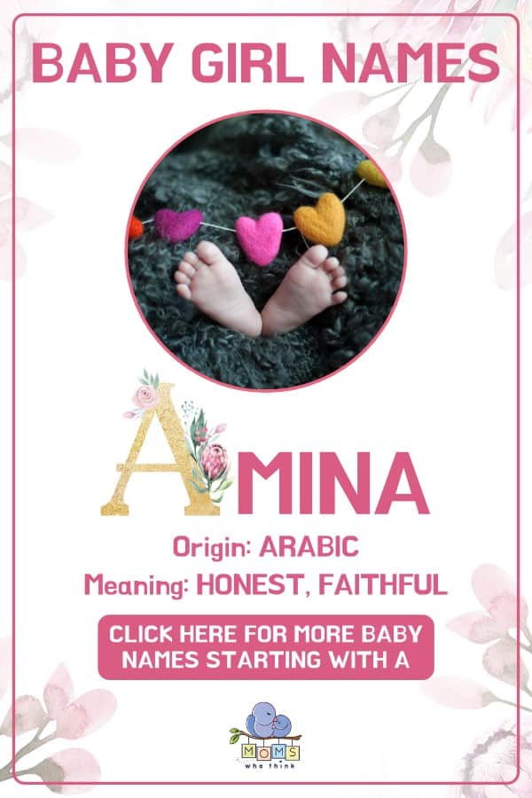 Baby girl name meanings - Amina