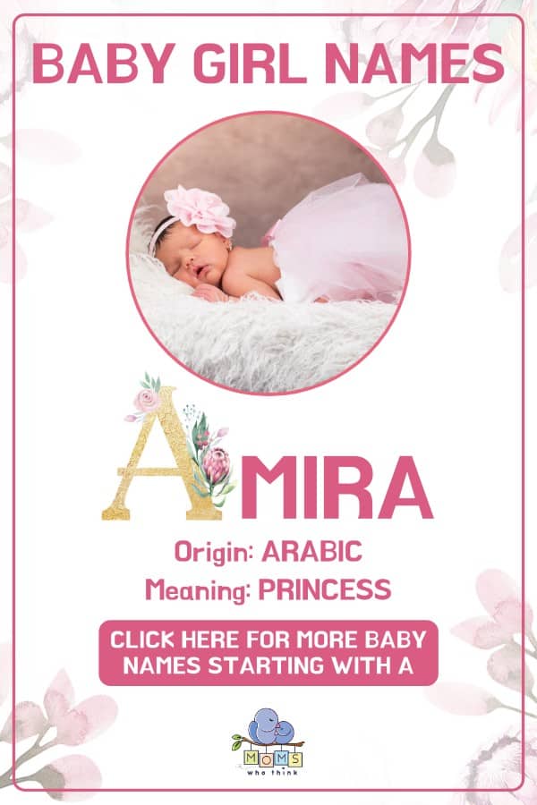 Baby girl name meanings - Amira