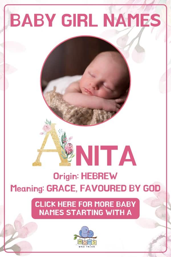 Baby girl name meanings - Anita