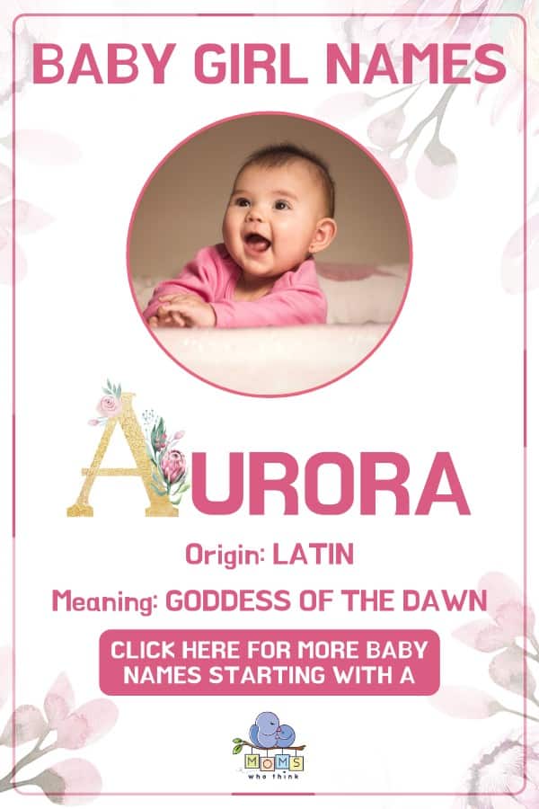 Baby girl name meanings - Aurora