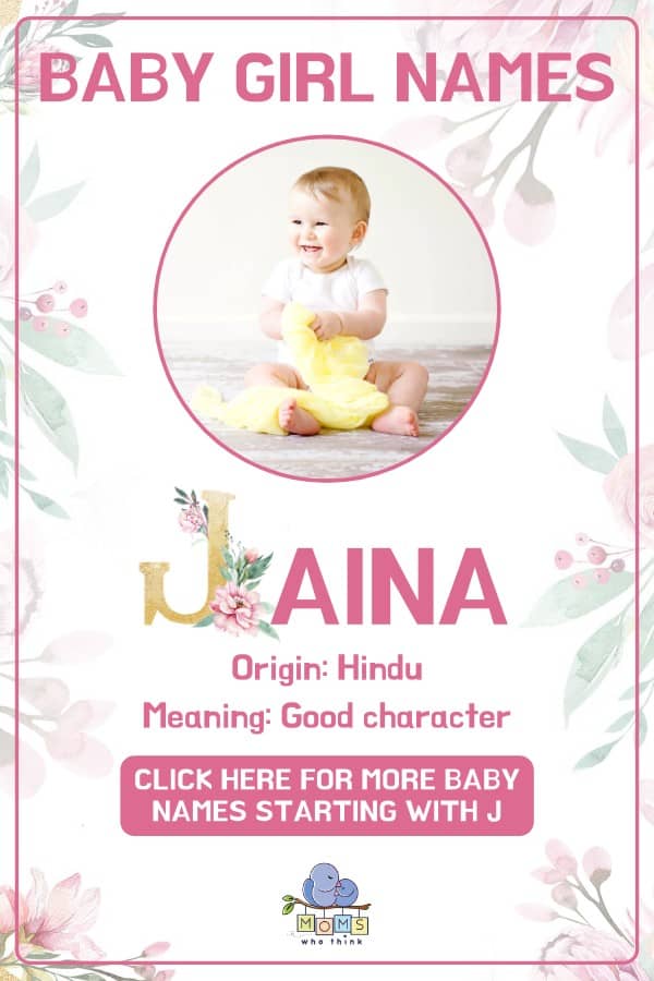 Baby girl name meanings - Jaina