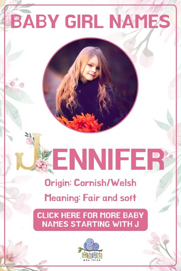 Baby girl name meanings - Jennifer