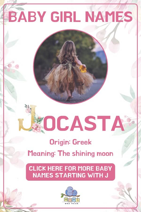 Baby girl name meanings - Jocasta