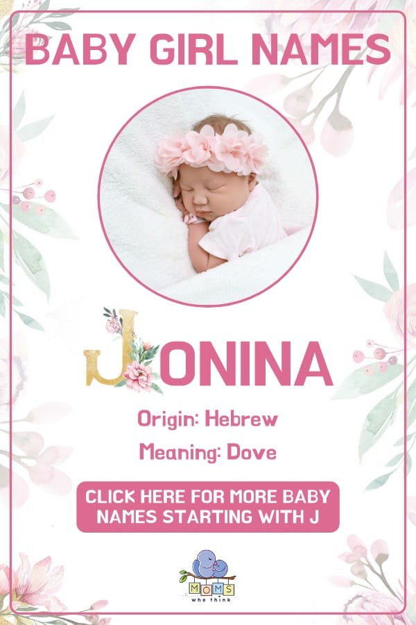 Baby girl name meanings - Jonina