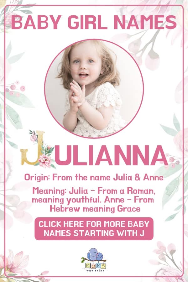 Baby girl name meanings - Julianna