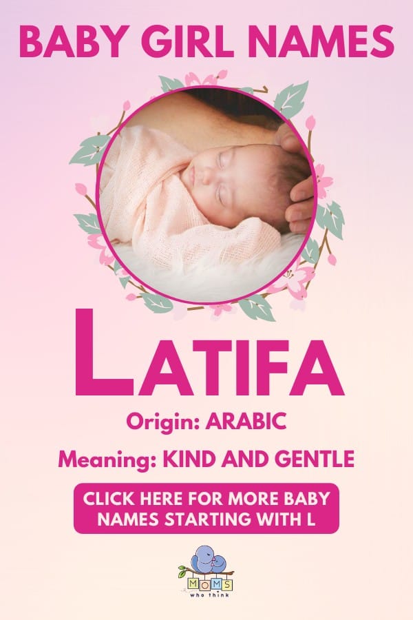 Baby girl name meanings - Latifa