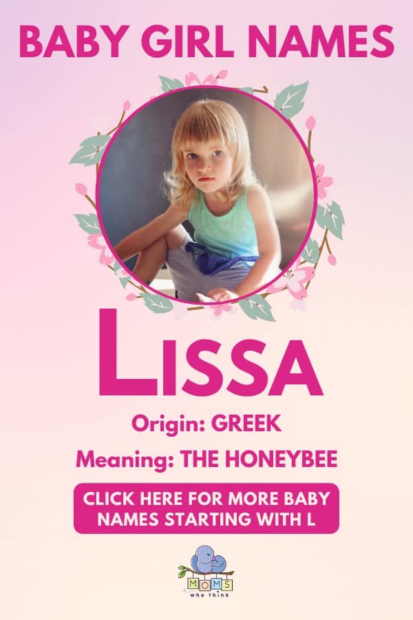 Baby girl name meanings - Lissa