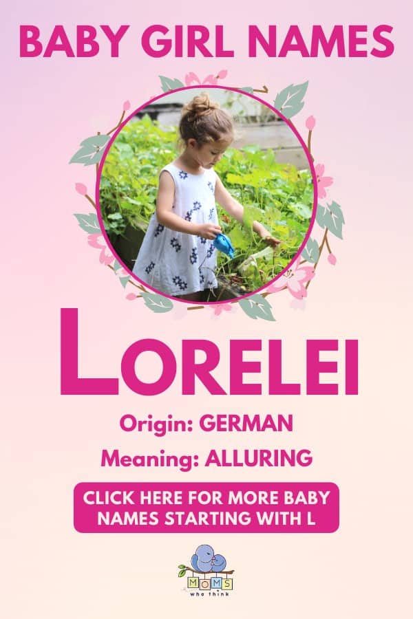 Baby girl name meanings - Lorelei