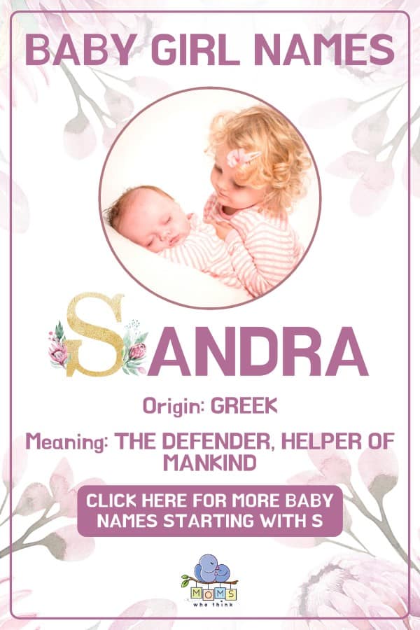 Baby girl name meanings - Sandra