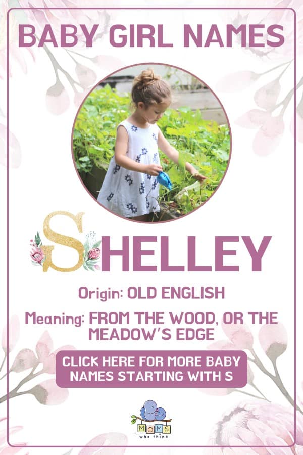 Baby girl name meanings - Shelley