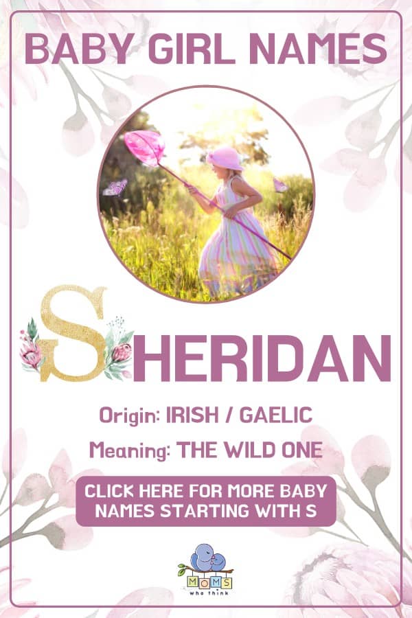 Baby girl name meanings - Sheridan