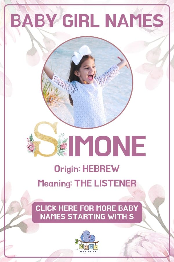 Baby girl name meanings - Simone