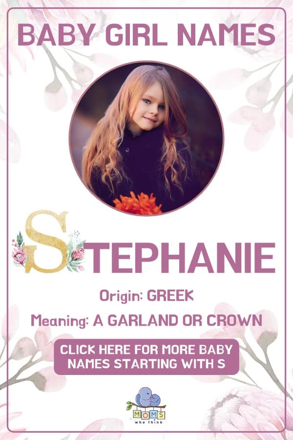 Baby girl name meanings - Stephanie