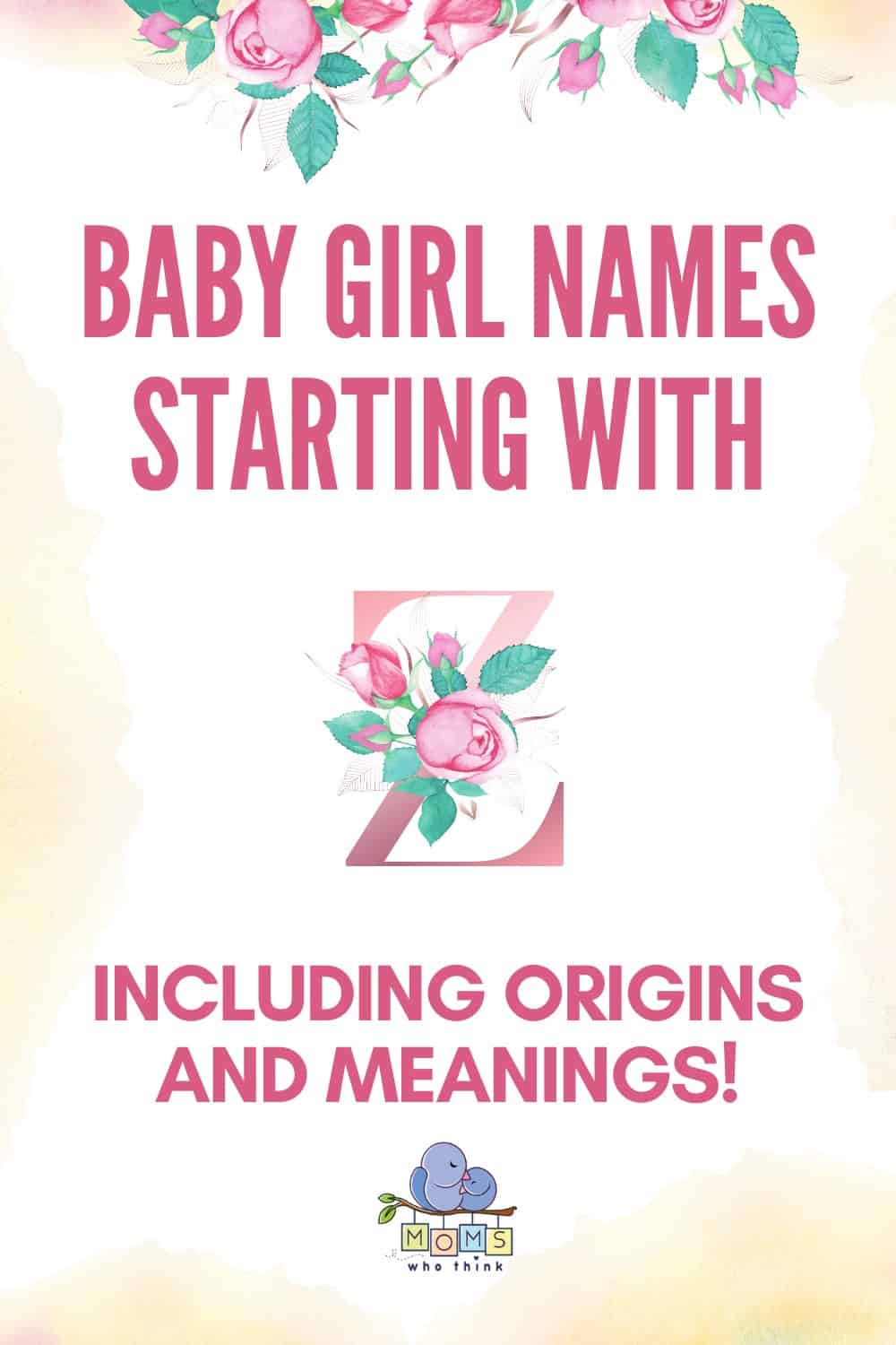 Baby girl names starting with Z