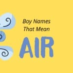 Boy Names That Mean Air