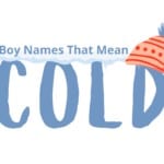 Boy Names That Mean Cold