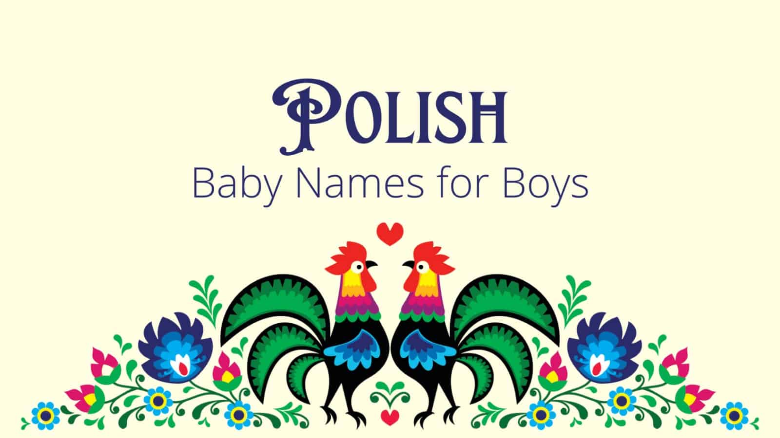 Polish Baby Names for Boys Moms Who Think