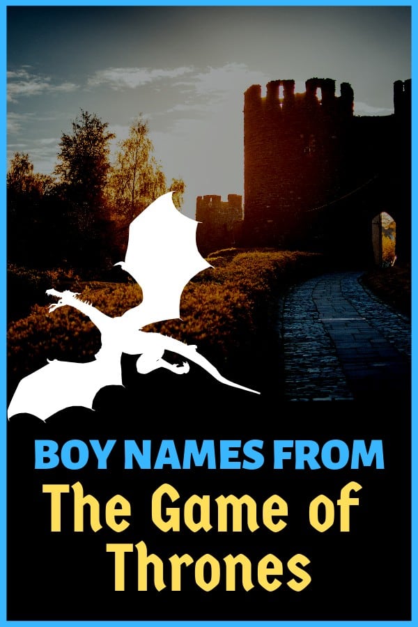 game of thrones names male