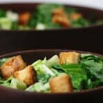 6. Premium Caesar Salad with Crispy Chicken