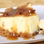 This is the Best Caramel Praline Cheesecake Recipe