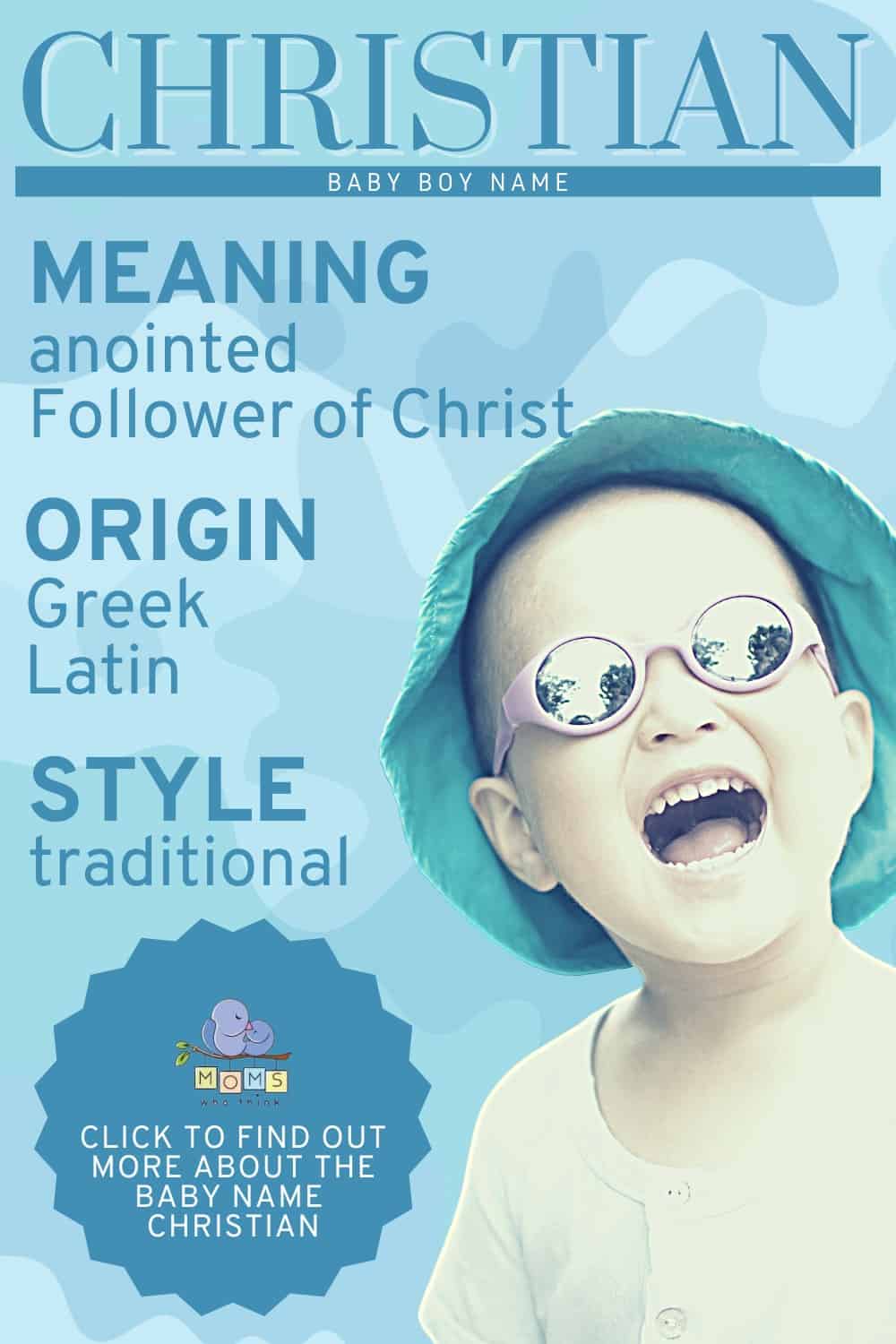 Christian Name Meaning Origin Middle Names For Christian