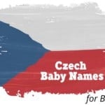 Czech Baby Names for Boys