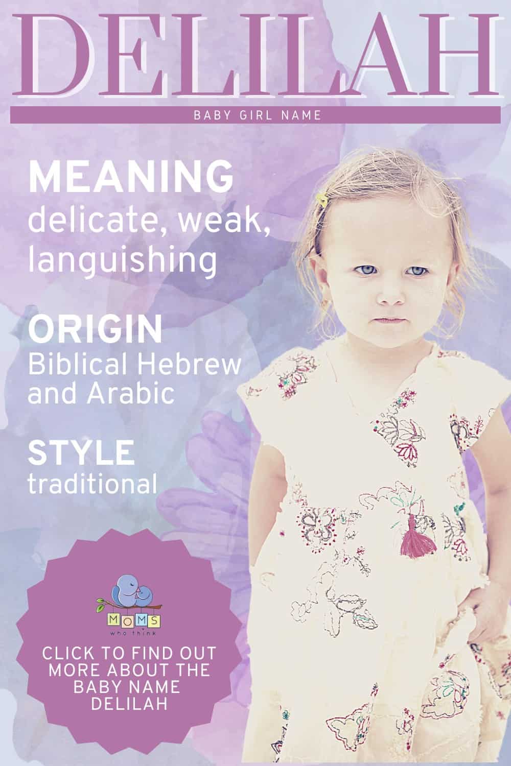 Delilah Name Meaning Origin Middle Names For Delilah