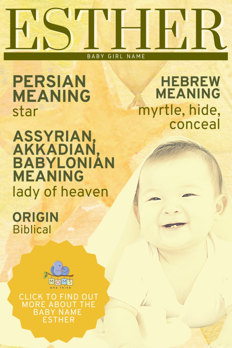 Esther Name Meaning Origin Middle Names For Esther