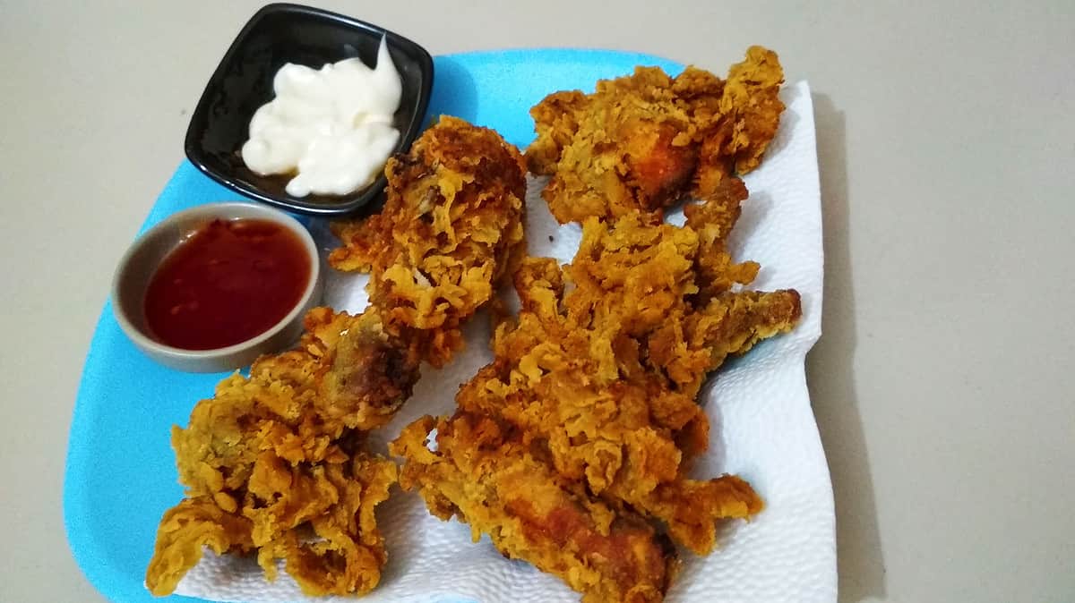 Crispy Onion Barbecue Chicken Fingers Recipe |Moms Who Think