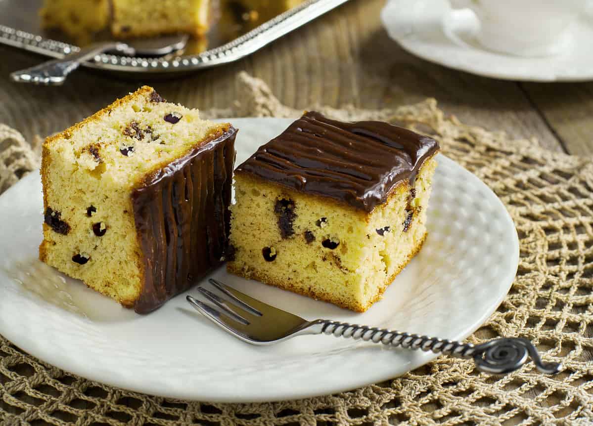 Chocolate Chip Cinnamon Sheet Cake, Baked, Buttercream, Cake, Chocolate, Chocolate Chip. 10 amazing recipes that feature peanut butter