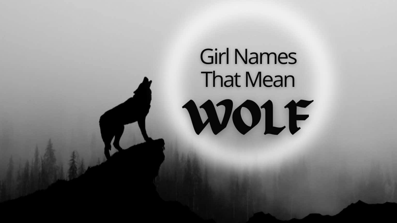 Girl Names That Mean Wolf MomsWhoThink