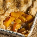 You're Going to Love This Healthy Peach Cobbler Recipe